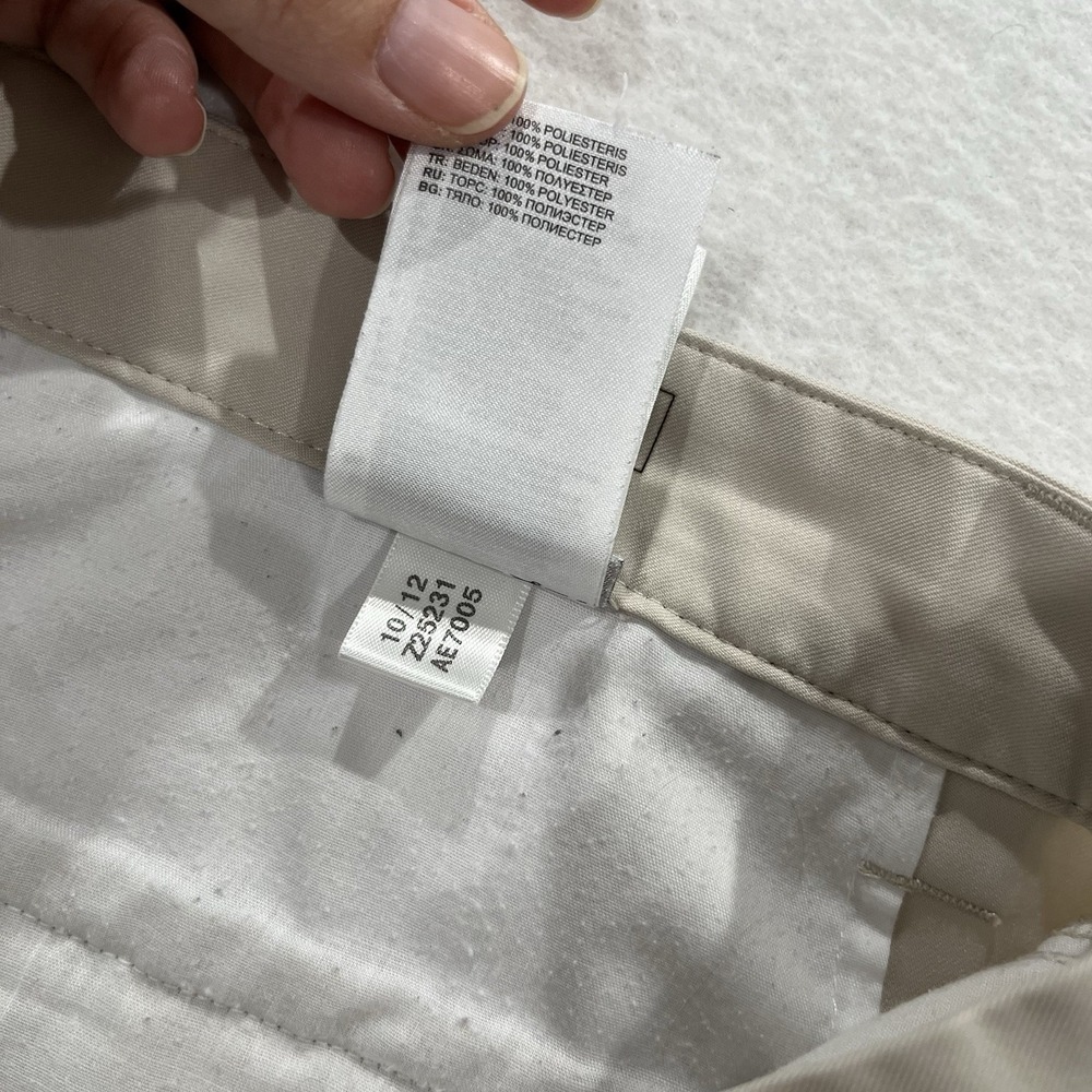 Adidas Golf Pants Mens 36x30 Beige Tan Climalite Flat Front Preppy Country Club - Picture 7 of 9